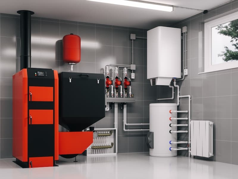 Heizlastberechnung — Heizungsrohre und Verteilsystem